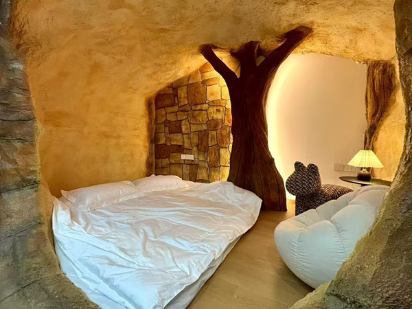 洞穴風主題民宿